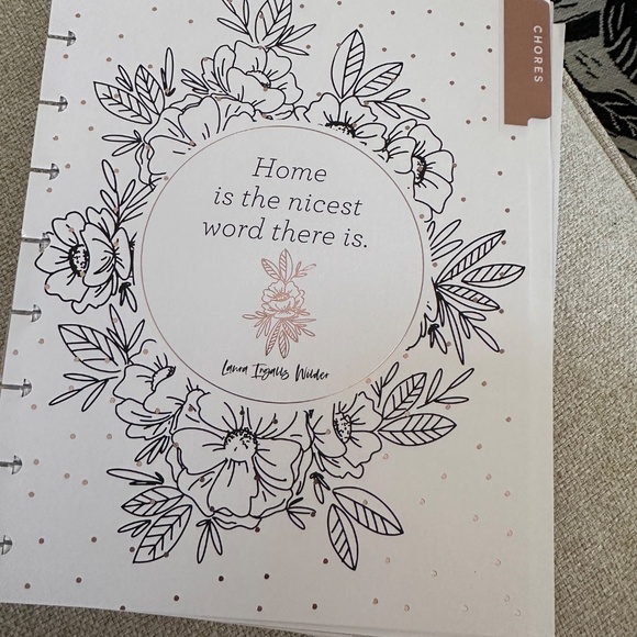 HAPPY PLANNER Bundle - Homebody Big Sticker book and Planner Paper - Partial - Picture 10 of 16